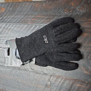 Mens Outdoor Research Flurry Sensor Gloves XL NWT Black
